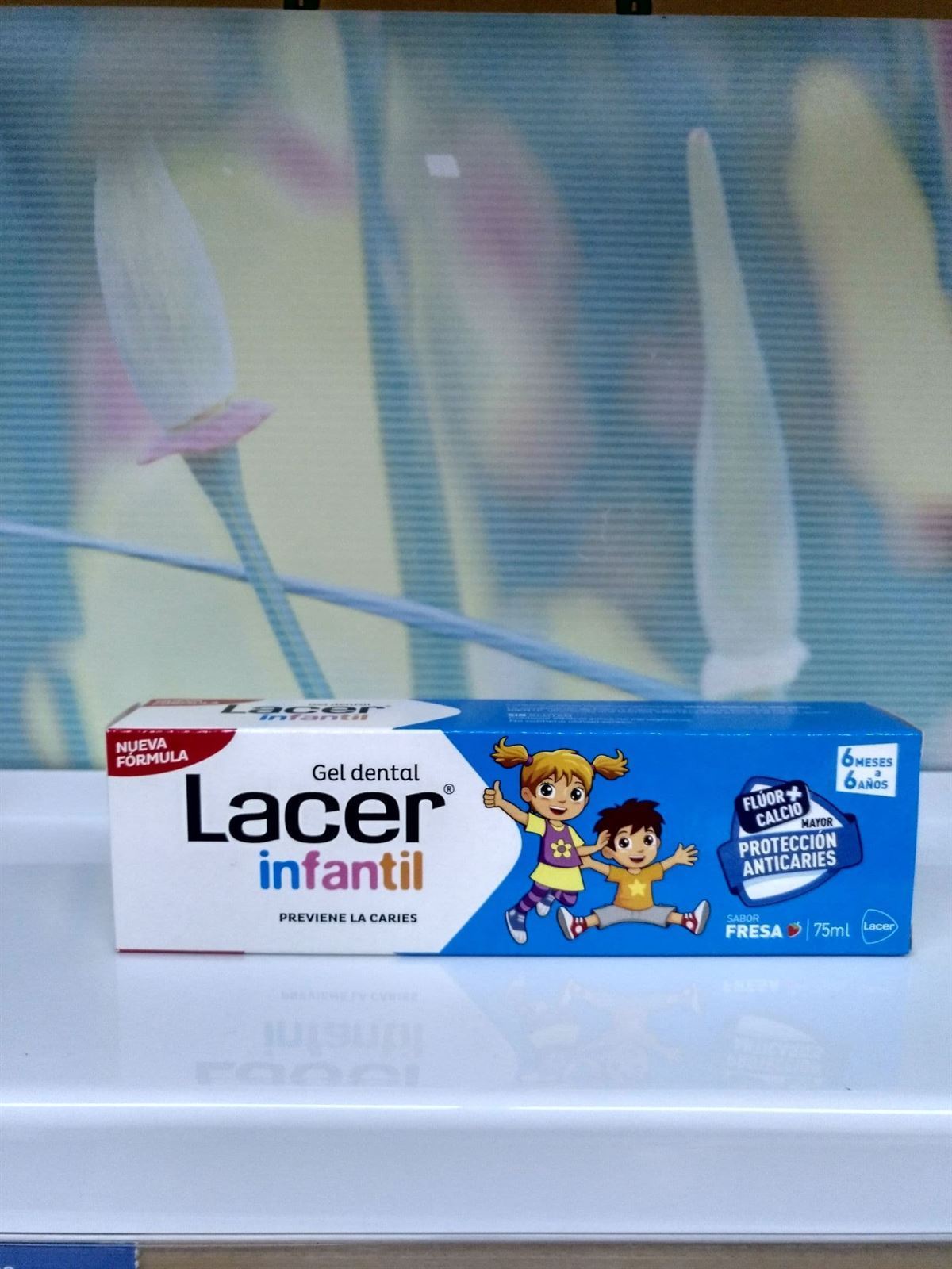 Lacer Infantil Gel Dental Fresa 6 Meses a 6 Años 75ml